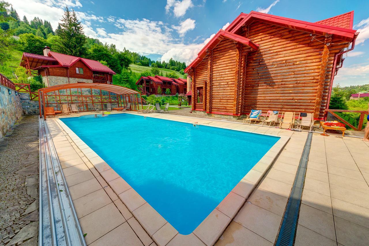 Slovyanka Hotel Slavske Dış mekan fotoğraf
